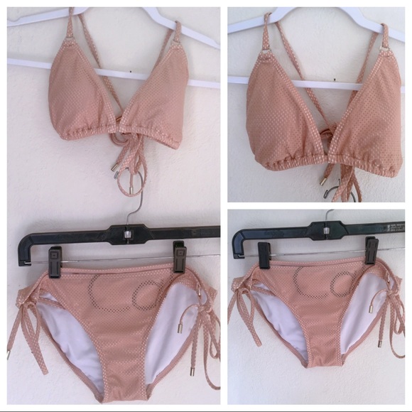 Calvin Klein Other - Calvin Klein Bikini 2 Piece Swimsuit Tie Strings